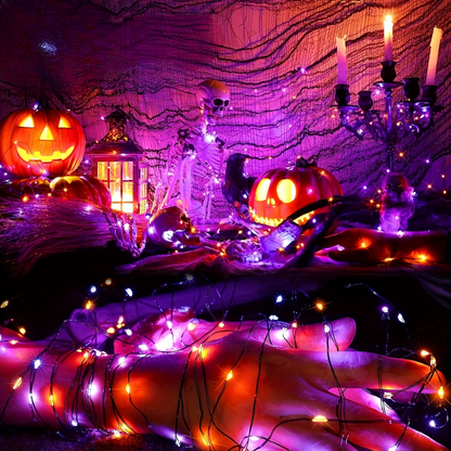 Sandsberg | Solarbetriebene Feenlichter – Outdoor Halloween Lichterkette Deko