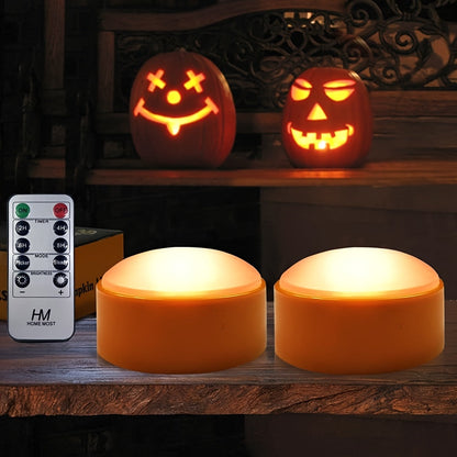 Sandsberg | Flameless Jack-O’-Lantern Lichter – LED Batterieteelicht Dekoset
