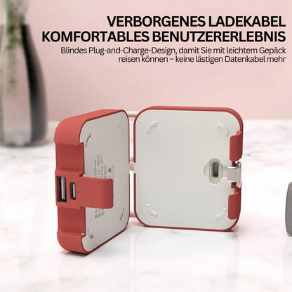 Sandsberg | Faltbare Powerbank – Tragbares Notfall-Ladegerät für unterwegs