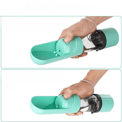 Sandsberg | 2-in-1 Hundewasserflasche mit Futter- und Wassernapf