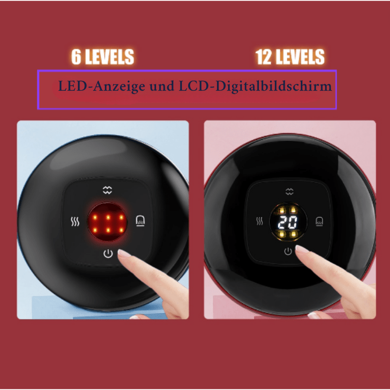 Sandsberg | Elektrisches Schröpfset zur Behandlung von Cellulite und Muskelentspannung