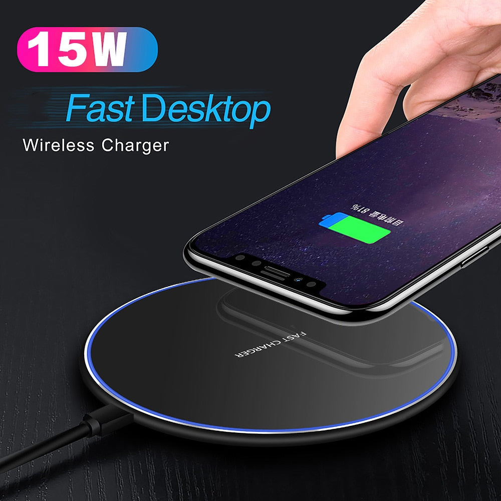 Sandsberg | 30W Schnelles Wireless-Ladepad | Premium USB C Ladekabel MagSafe Ladegerät für Apple iPhone, Samsung & Android - Schnelles Wireless-Ladepad