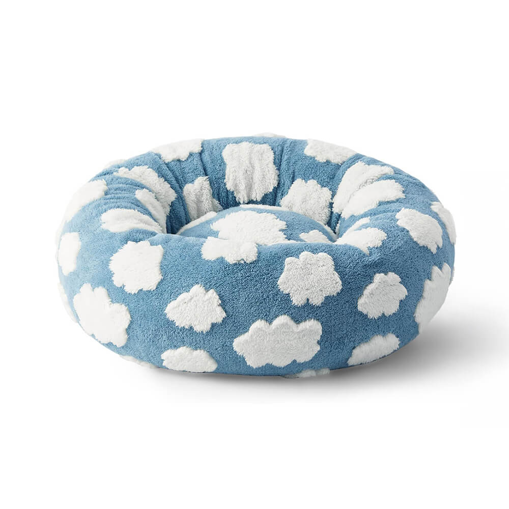 Eleganz Floral Schachbrett Orthopädisch Warm Waschbar Hund & Katze Ded
