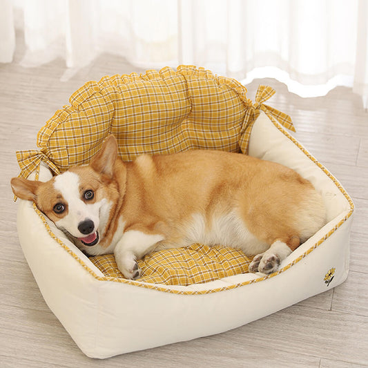 Sandsberg - Komfortables Rückzugsort-Bett für Hunde und Katzen
