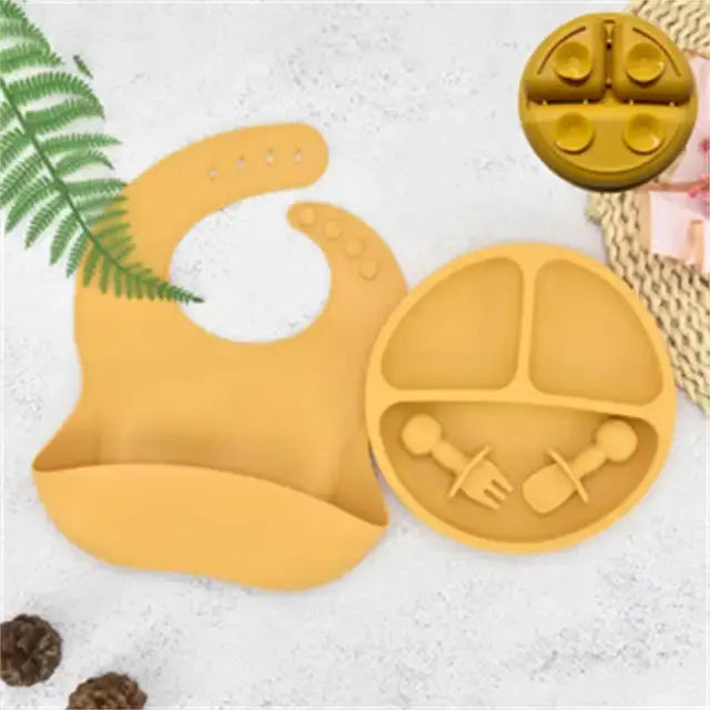 Baby-Silikon-Teller-Set