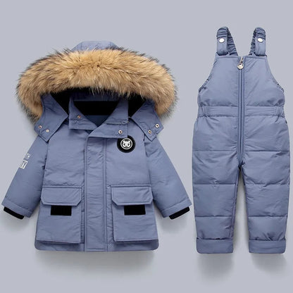 Sandsberg | Warme Kinderjack en Overall Set - Charlie