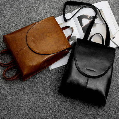Trendiger Leder Rucksack für Frauen - Stilvoll, Vielseitig & Nachhaltig
