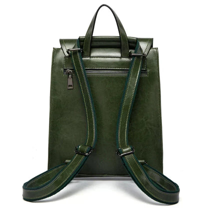 Trendiger Leder Rucksack für Frauen - Stilvoll, Vielseitig & Nachhaltig