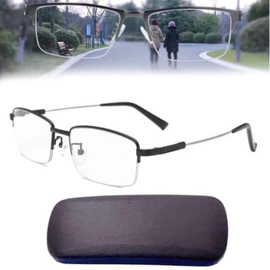 Sandsberg | VisionFlex Gleitsichtbrille | Intelligente Anpassung | Blaufilter & UV-Schutz