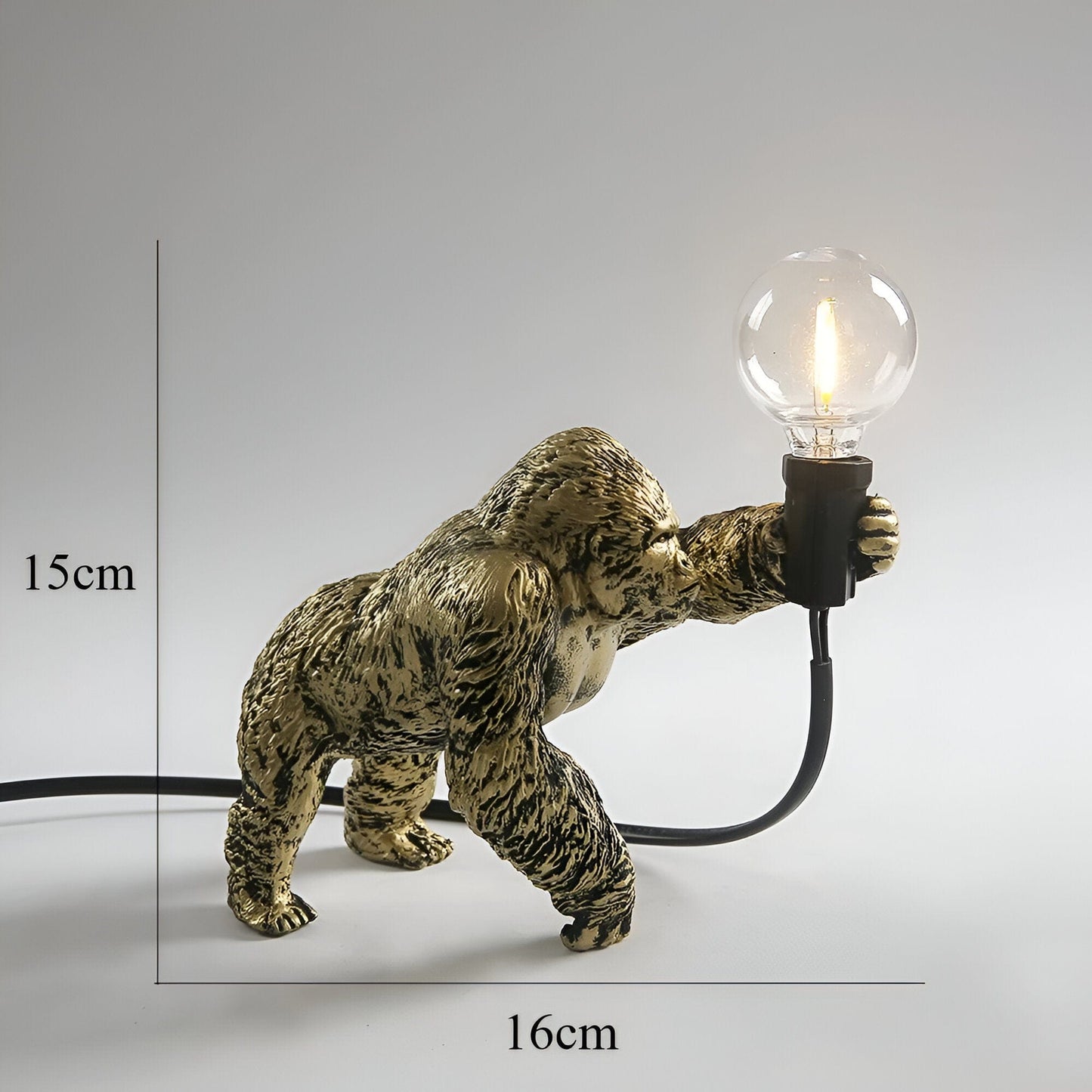 Gorilla Tier Tischlampe