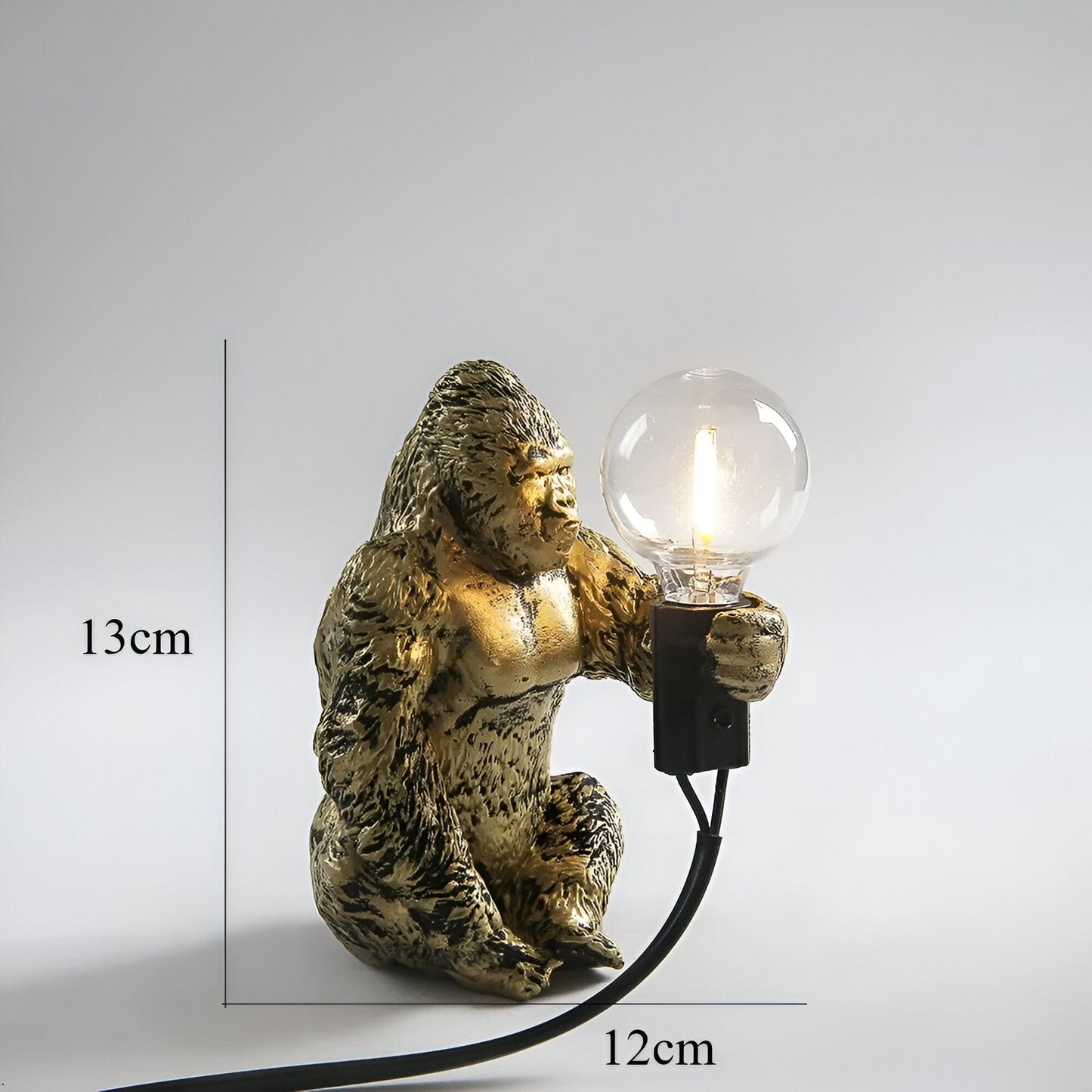 Gorilla Tier Tischlampe