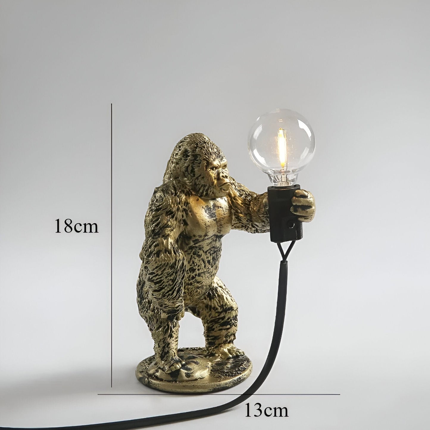 Gorilla Tier Tischlampe