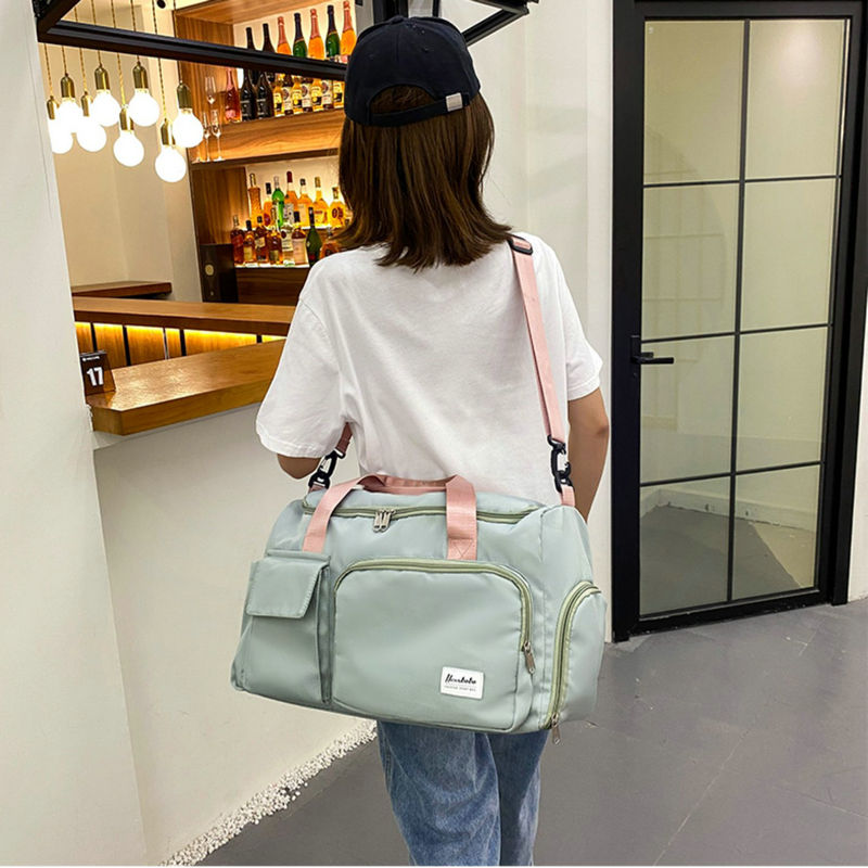 Multi-Taschen Reisetasche, Sport- und Gymnastik-Duffle mit separatem Schuhfach