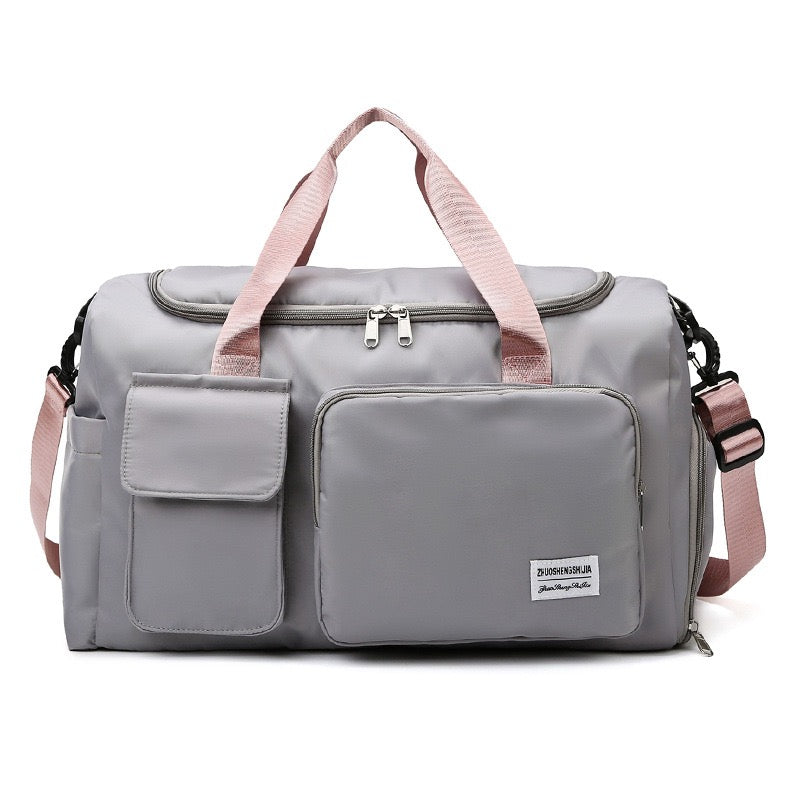 Multi-Taschen Reisetasche, Sport- und Gymnastik-Duffle mit separatem Schuhfach