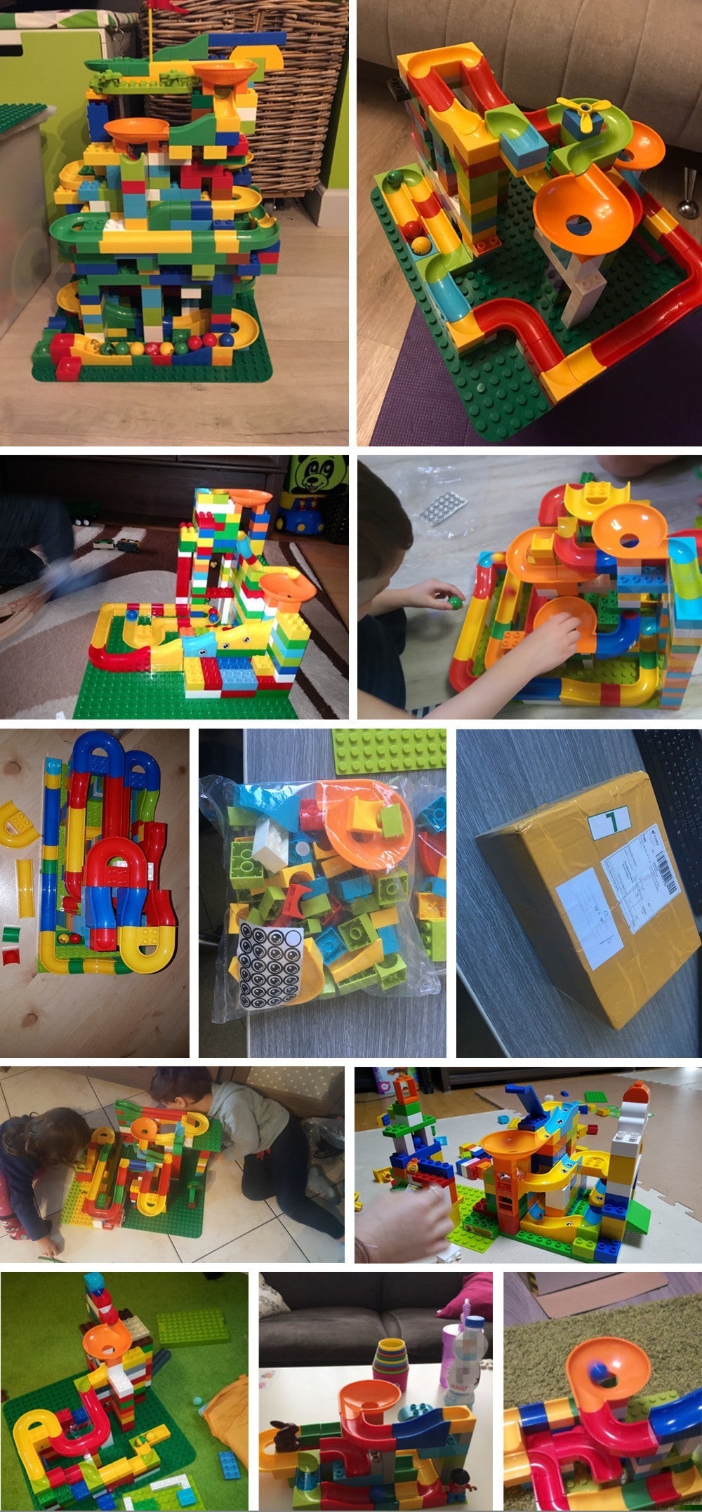 MarbleCraft | Murmelbahn Bausatz | Fördert Entwicklung | Educatives Spielzeug