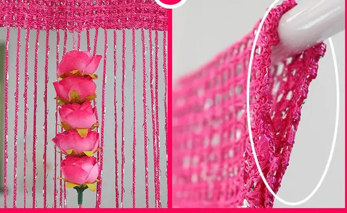 Floral Tür String Vorhang