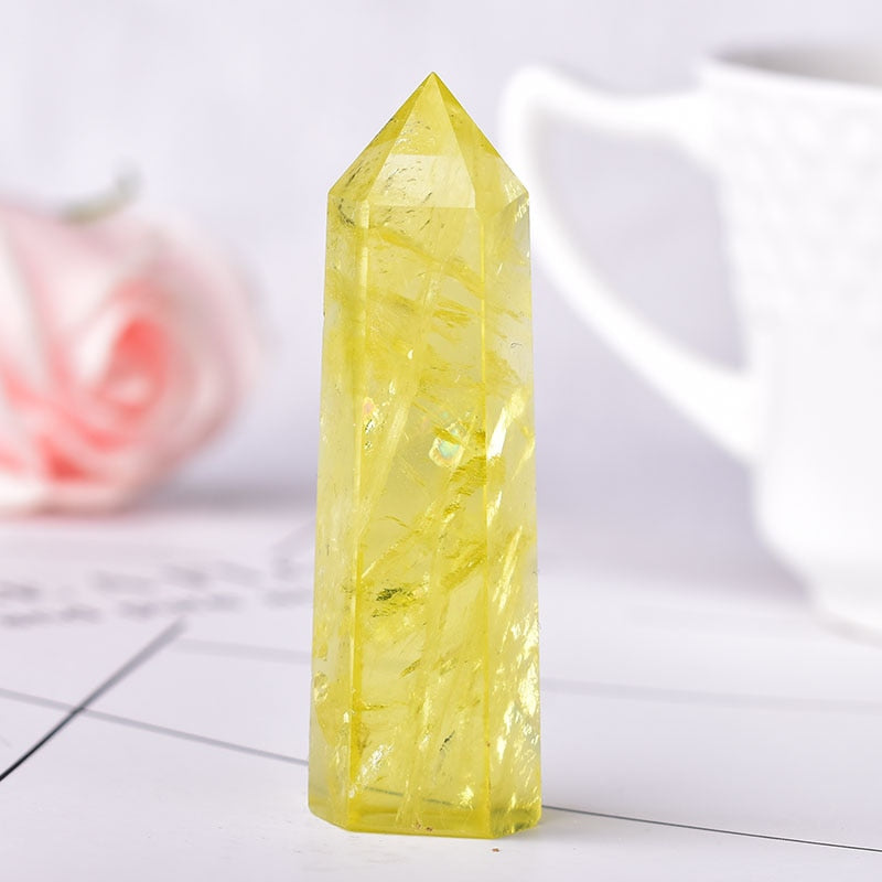 Sandsberg | Kristall Miniatur Obelisk Dekor