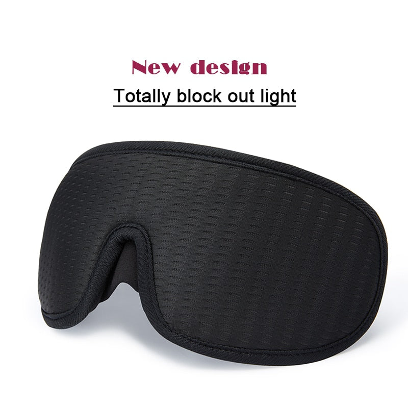 3D Schlafmaske Licht blockieren Weiche gepolsterte Schlafmaske