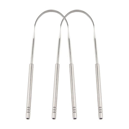 Sandsberg | Zungenschaber aus Edelstahl für frischen Atem & Mundhygiene