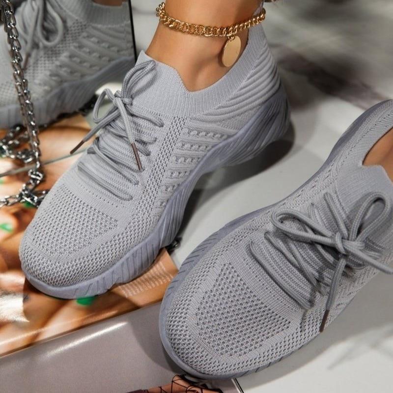 FlexiFit️ Damen Sneaker | Superleicht, Rutschfest, Atmungsaktiv