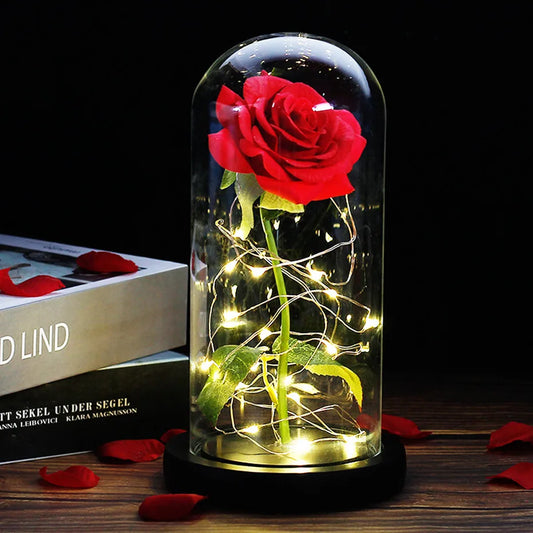 Verzauberte Rose für immer