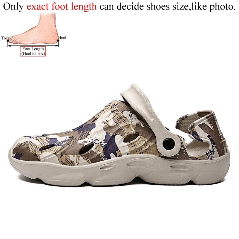 Herren Clogs Strand Sandalen Sommer lässige Garten Schuhe Clog leichtgewicht