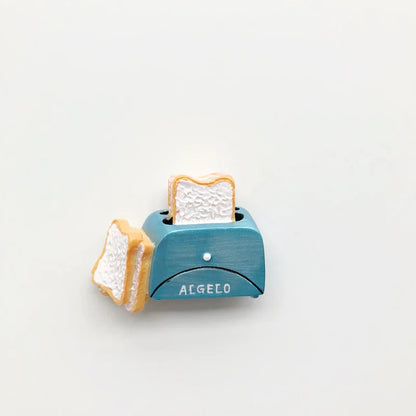 Sandsberg | Bionic Food Kühlschrankmagnet 3D kreative Cartoon Heimdekoration magnetischer süßer Kühlschrankmagnet magnetischer Aufkleber Kraft Nachricht