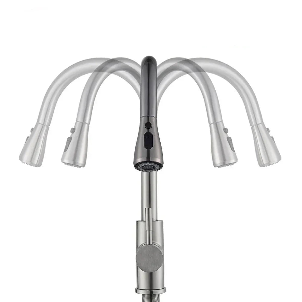 FlexStream Wasserhahn - Stilvolle Küchenarmatur mit flexiblem Auslauf