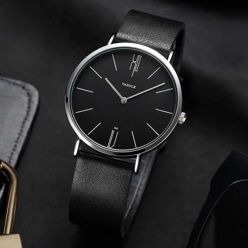 Herrenarmbanduhr im Old-Money-Stil, klassisch und stilvoll