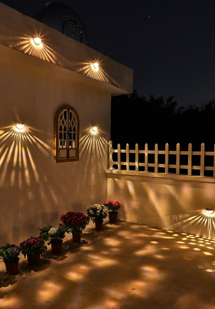 Sandsberg | NoirRay – Solar Wandleuchte mit elegant modernem Glanz