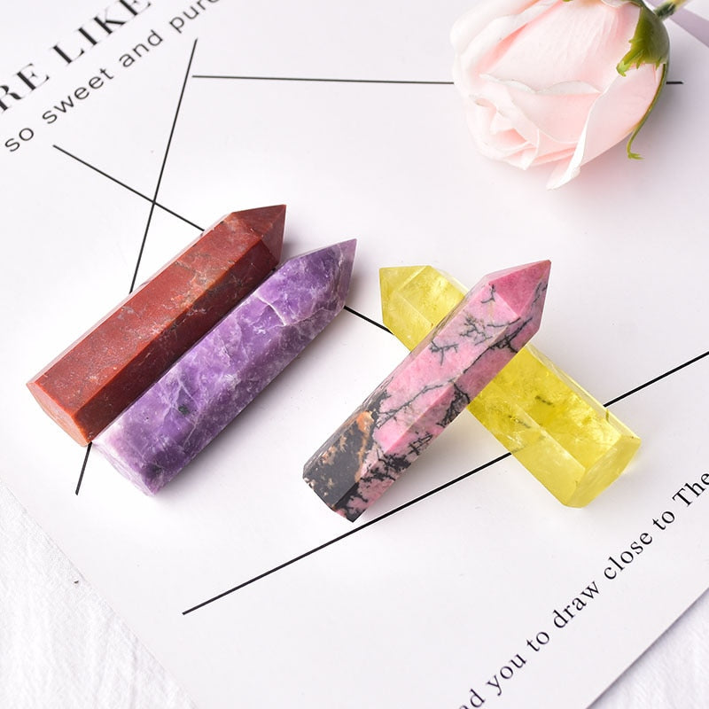 Sandsberg | Kristall Miniatur Obelisk Dekor