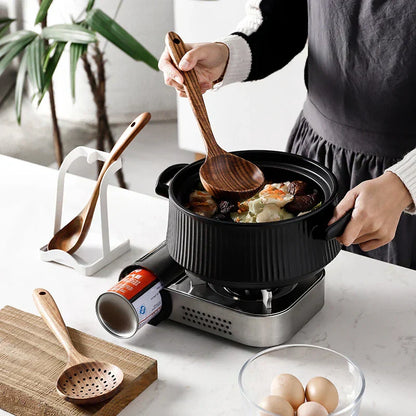 Sandsberg | NordTeak 7-teiliges Küchenhelfer-Set – Premium Teakholzwerkzeuge für stilvolles und vielseitiges Kochen