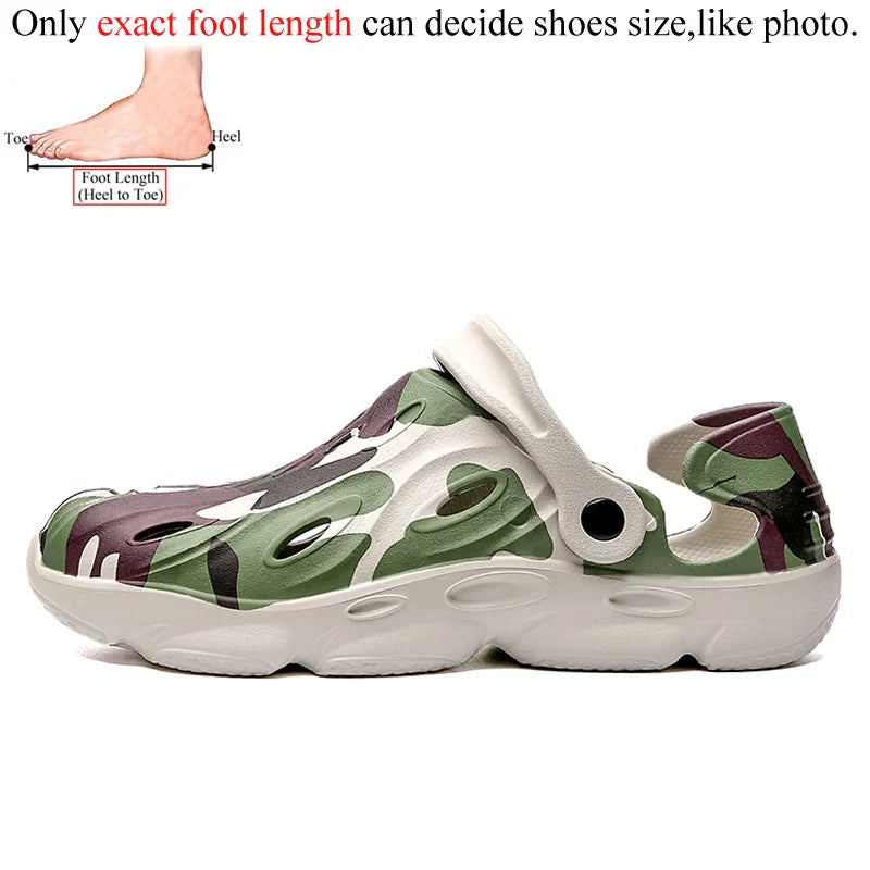 Herren Clogs Strand Sandalen Sommer lässige Garten Schuhe Clog leichtgewicht