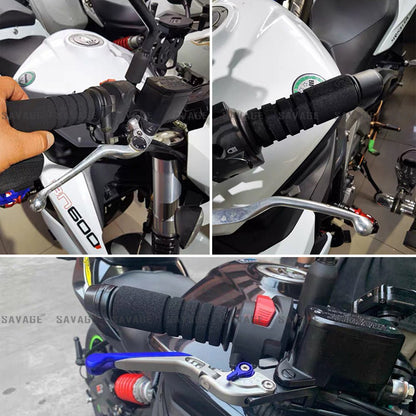 Sandsberg Anti-Rutsch Motorrad Lenker Handgriffe 22mm