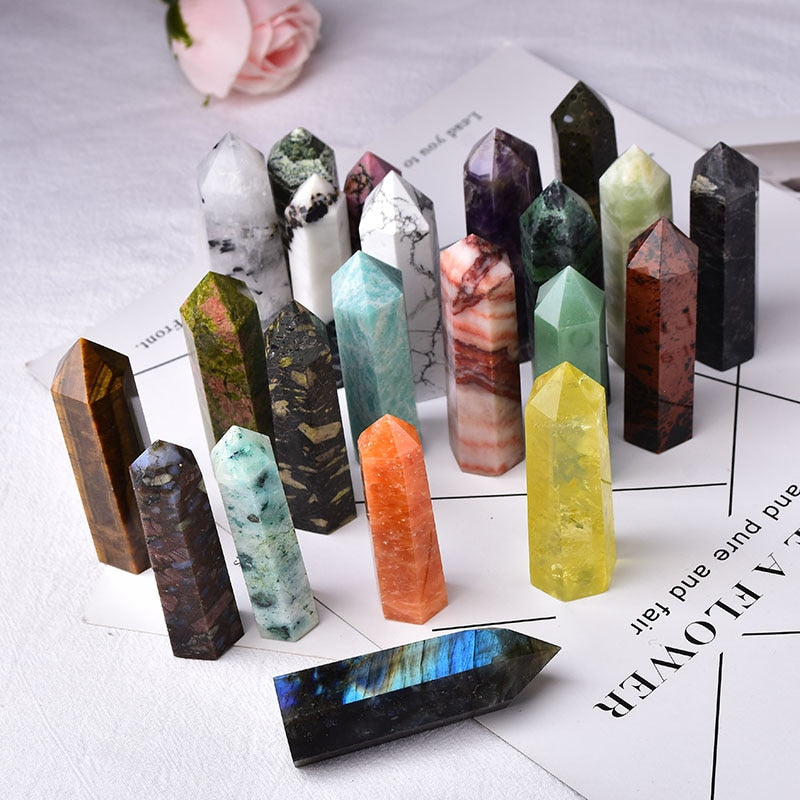 Sandsberg | Kristall Miniatur Obelisk Dekor