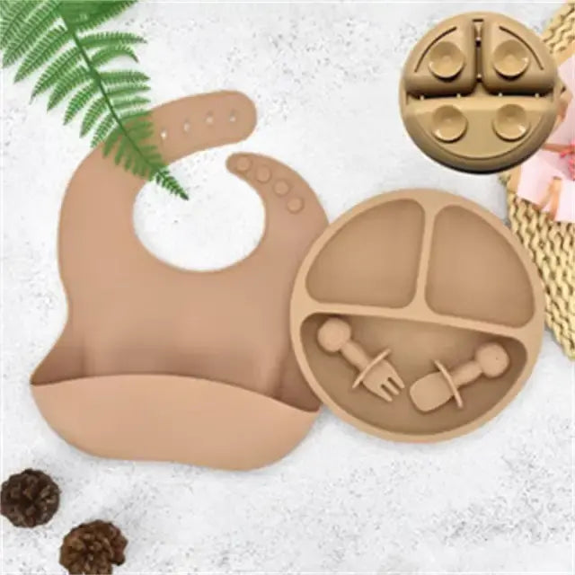 Baby-Silikon-Teller-Set