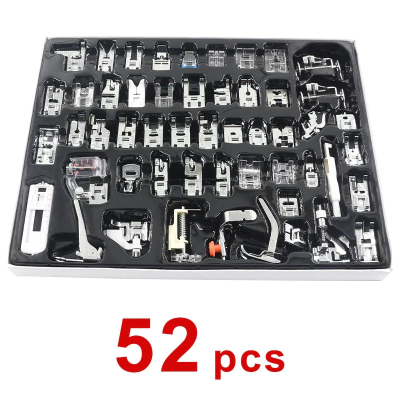 Nähmaschinen-Fußsatz-Kit: Haushaltsstrickzubehör für Brother, Babylock, Singer, Janome, Elna, Toyota