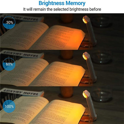 USB-wiederaufladbare LED-Leselampe