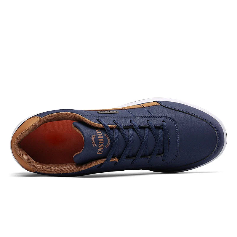 Leder Männer Schuhe Sneaker Männer Freizeit Schuhe Italienisch Freizeit Männer Rutschfeste Schuhe