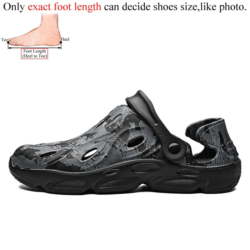 Herren Clogs Strand Sandalen Sommer lässige Garten Schuhe Clog leichtgewicht
