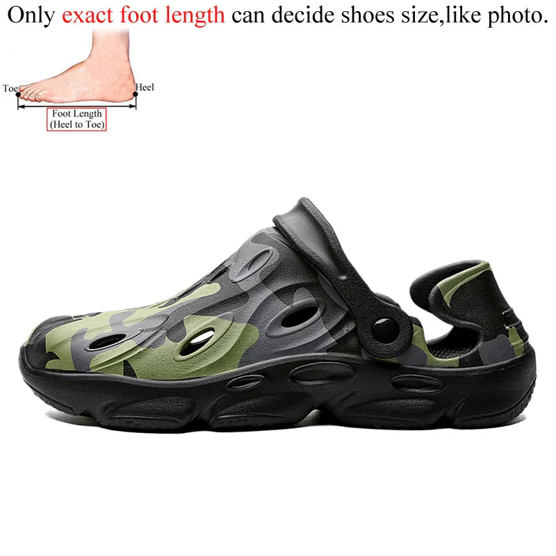 Herren Clogs Strand Sandalen Sommer lässige Garten Schuhe Clog leichtgewicht