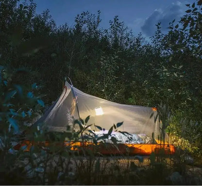 Sandsberg | Solarbetriebene Klappbare Gartenlampe – Tragbare LED Außenbeleuchtung für Garten und Hof