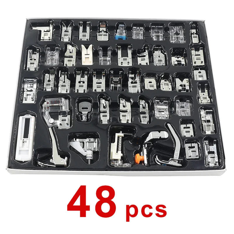 Nähmaschinen-Fußsatz-Kit: Haushaltsstrickzubehör für Brother, Babylock, Singer, Janome, Elna, Toyota