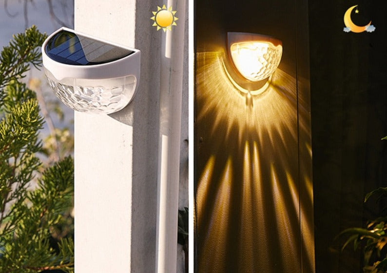 Sandsberg | NoirRay – Solar Wandleuchte mit elegant modernem Glanz