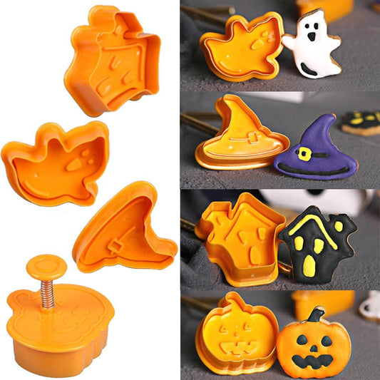 Sandsberg Halloween Keks Ausstecher (4er Set)