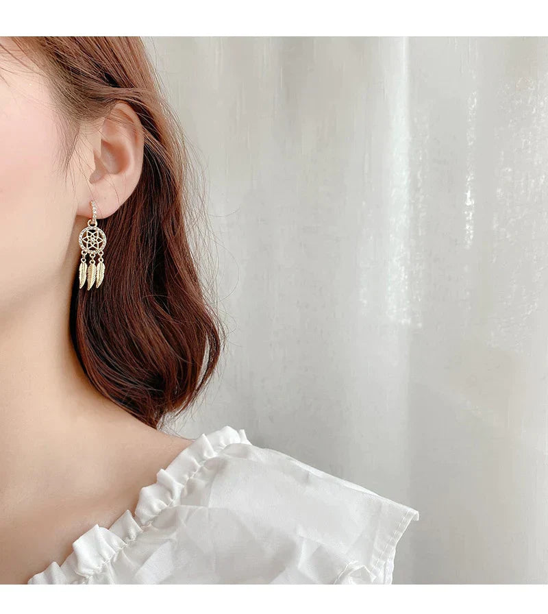Evani️ | Elegante Verfeinerung mit Ohrringen aus 14-karätigem Gold