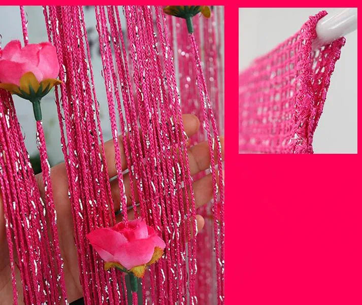 Floral Tür String Vorhang