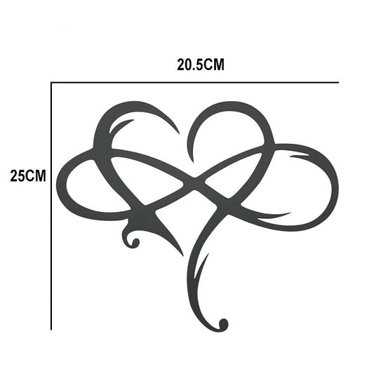 Herz-Wand-Dekor | Das Symbol der ewigen Liebe