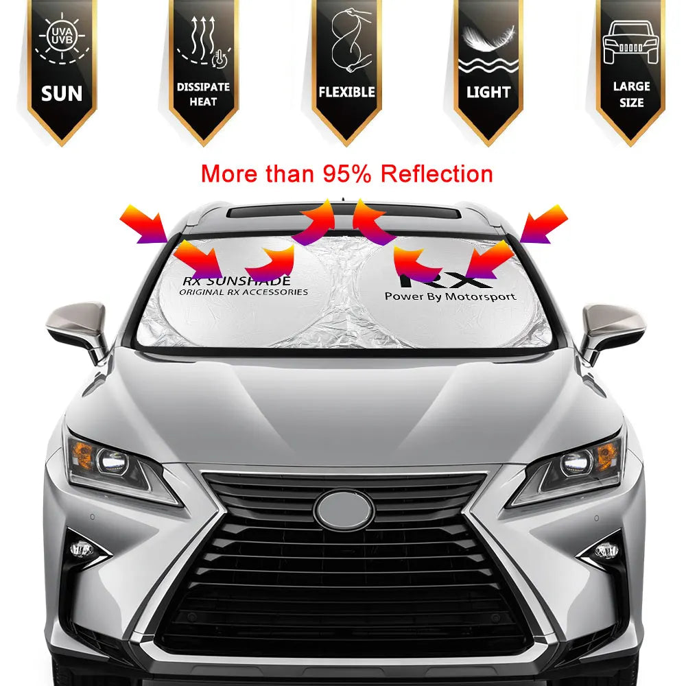 Sandsberg | Faltbarer Auto-UV-Schutz für die Windschutzscheibe