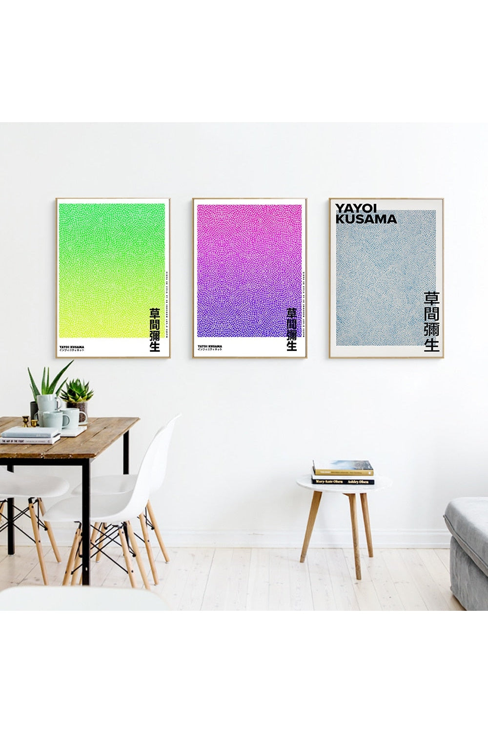 Yayoi Kusama Inspiriert Psychodelische Poster